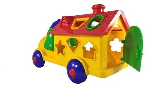 Imagen 3 de 5 de Carro De Forma Deperrito Juguete Didáctico Para Bebé
