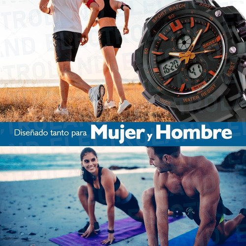 Reloj Skmei 0990 Sumergible Deportivo Digital Hombre / Mujer