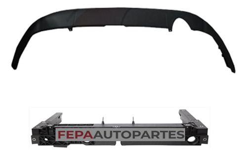 Spoiler Paragolpes Trasero Ford Focus Kinetic 