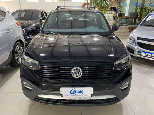 Imagem 3 de 10 de T-cross Tsi 2019/2020 Preta Automática Completa