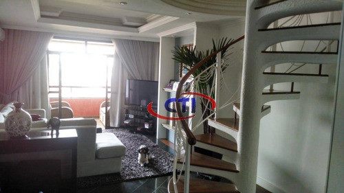 Imagem 1 de 23 de Cobertura Com 4 Dormitórios À Venda, 310 M² Por R$ 1.500.000,00 - Nova Petrópolis - São Bernardo Do Campo/sp - Co0103