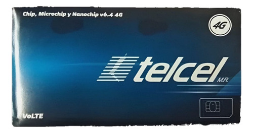 Chip Telcel  Lada Cdmx  Incluye Recarga De $50