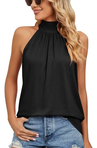 Polera cuello halter deals