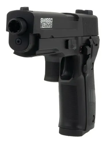 Pistola Airsoft Swiss Arms Electrica Aep Navy Lipo Mosfet
