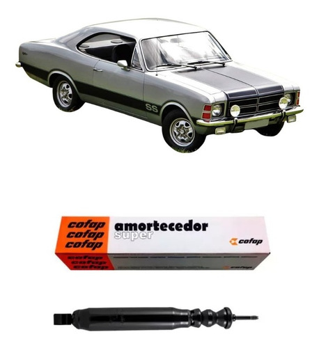 Amortecedor Traseiro Opala Todos Original Cofap Super Bl1006