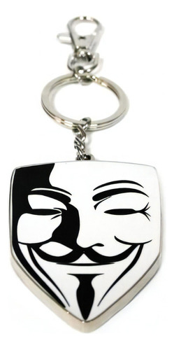 Mask V For Vendetta - Máscara V De Vingança - Chaveiro
