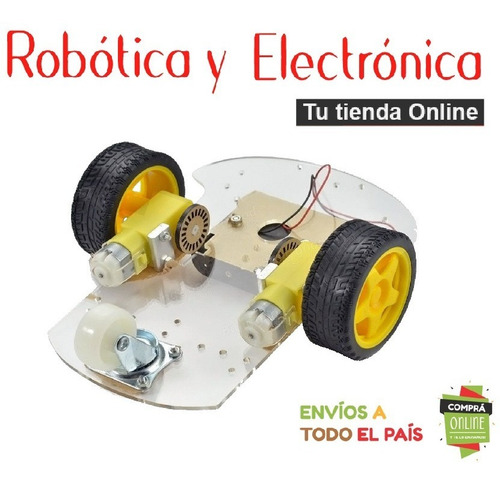 Chasis Carro Robotico Armable Grande Rye