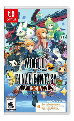 World of Final Fantasy  Maxima Square Enix Nintendo Switch Físico