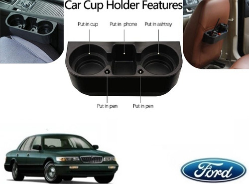 Porta Vasos Con Porta Celular Ford Grand Marquis 1997