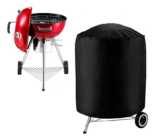 Funda Para Asador Redondo Tipo  Weber Kettle 22 Premium 