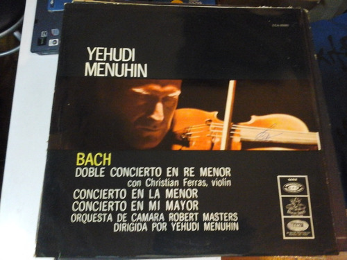 Vinilo 4848 - Bach - Doble Concierto En Re Menor Y Otros