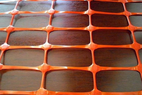 Imagen 3 de 10 de Malla Naranja De Seguridad Y Señalización 50m2 Gavatex