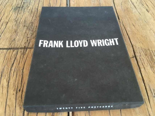 25 Postales Frank Lloyd Wright. En Caja/ Fotofolio.