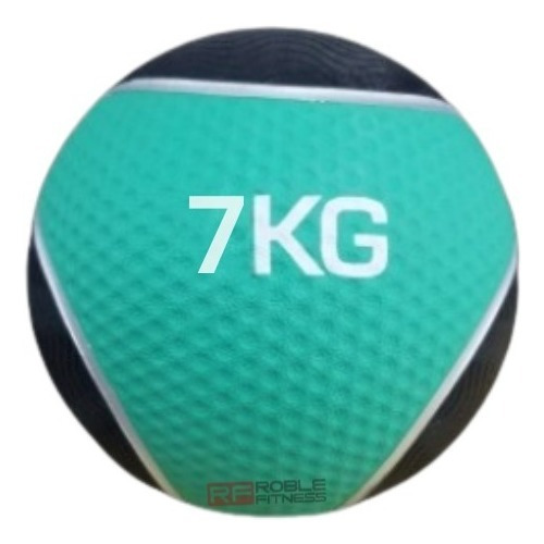 Pelota Medicinal Medicine Ball Con Pique De 7 Kg Yoga 