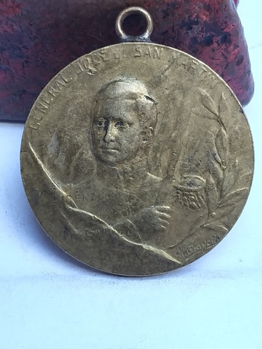 Medalla Antigua 1910 Centenario Argentina San Martín 