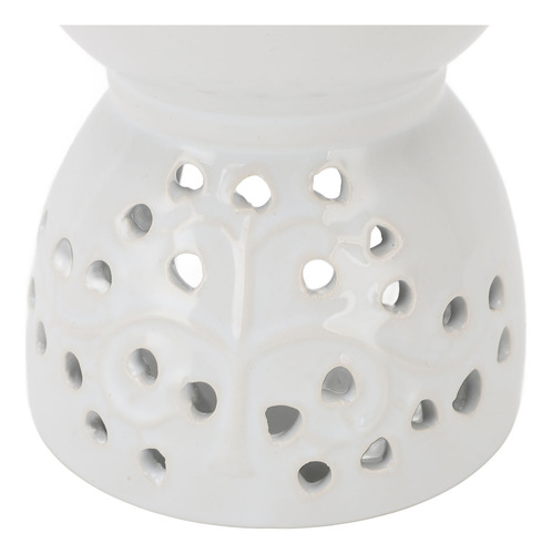 Candelabro De Cerámica Tea Wax Melt Warmer Con Difusor De In