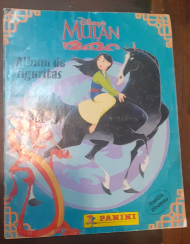 Album De Figuritas ** Mulan ** (5 Figuritas) 1998