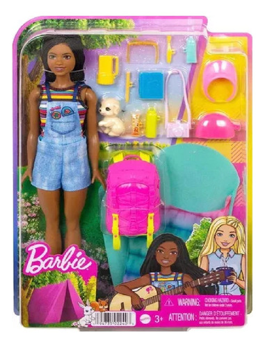 Muñeca Barbie Camping Brooklyn Mattel 