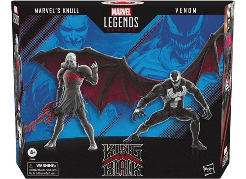 Pack King In Black  (knull & Venom) Leotoys