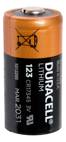 Bateria 123 Cr17345 3v Lithium Duracell