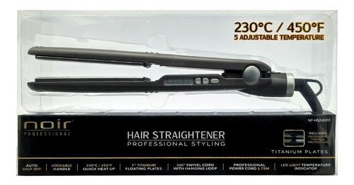 Kit Noir Profesional De Secadora Y Plancha Knp-2400gr