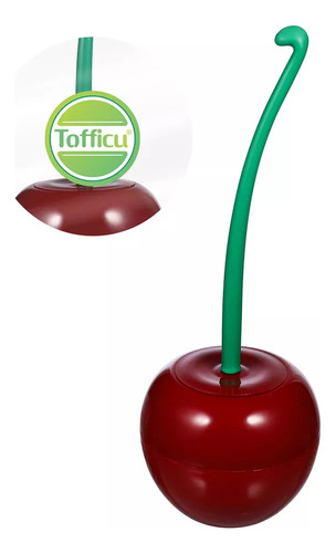 Juego De Escobillas De Baño En Forma De Cereza Con Soporte A