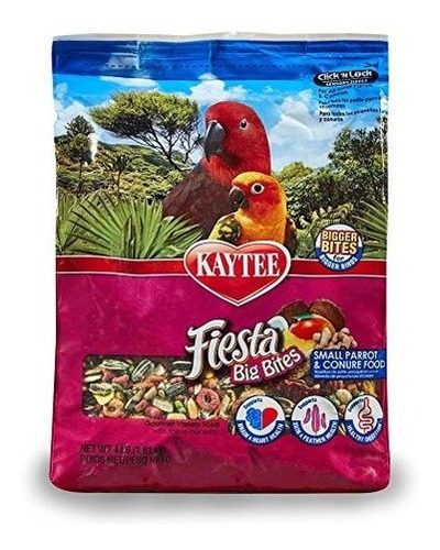 Kaytee Fiesta Big Bites Diet Comida Para Mascotas