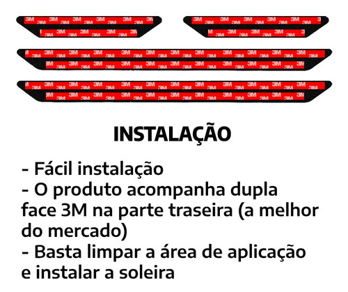 Kit Soleira Proteção De Porta Impreza Gl 2.0 4x2 Mec. 1995