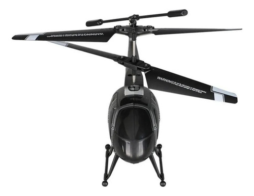 Adventure Force Helicoptero Recargable Control Remoto Negro Mate