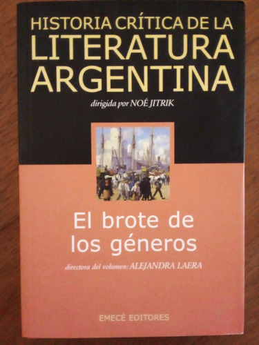 Historia Critica De La Literatura El Brote De Los Genero A99
