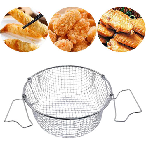Cesta Para Freír De Acero Inoxidable, Herramienta Para L