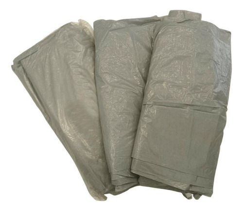 Saco De Lixo Cinza 100l Pacote Com 100 Kit 3