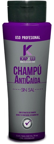 Shampoo Anti Caida Kapelli 240ml