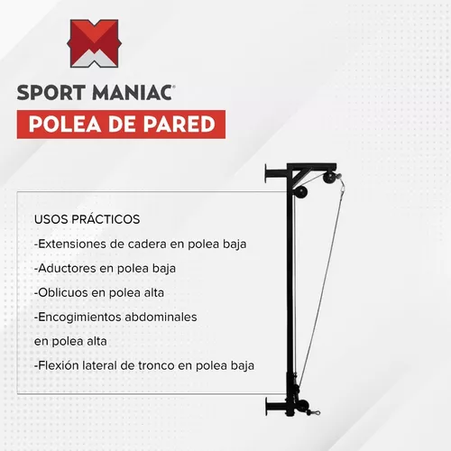 Sol Fitness Polea Para Amurar A La Pared Y Entrenar En Casa