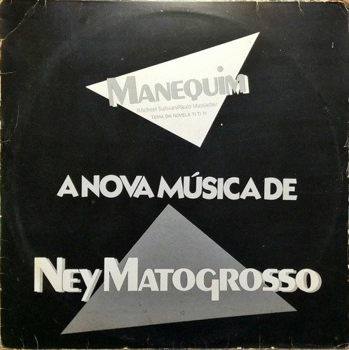 Ney Matogrosso Lp Single Manequim Barclay 1985 3345