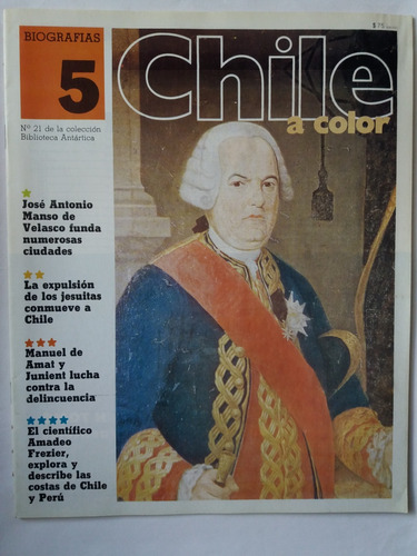 Revista De Coleccion:  Chile Biografias Color, 5- N* 21