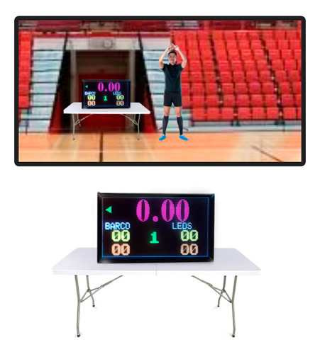 Marcador Electrónico Deportivo 70x36 Cm /marcación Digital