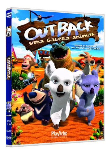 Dvd - Outback - Uma Galera Animal