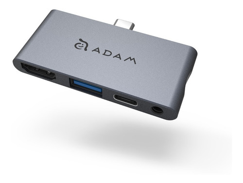 Imagen 1 de 5 de Adam Elements Hub I4 Adaptador Usb-c Multipuerto iPad Pro