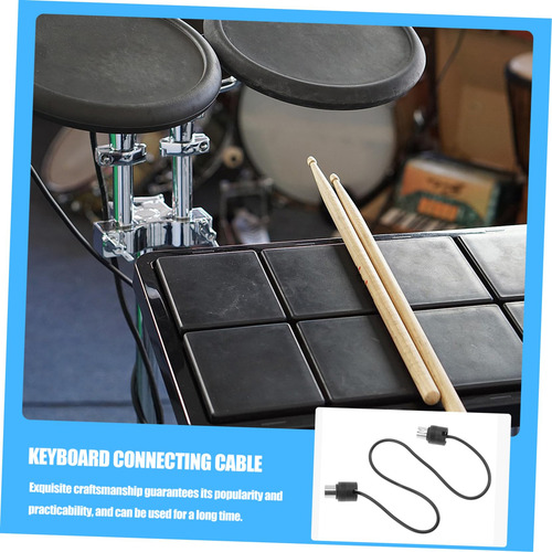Cable Midi Patch Para Conexión De Teclado E Instrumentos