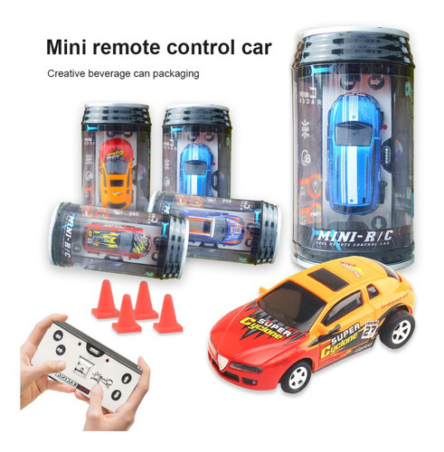 Mini Radio Con Control Remoto Tank Racing Drift Car Rc Car M Color Amarillo