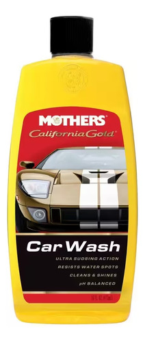 Shampoo Mothers Polish Calif Gold Carnauba Wash & Wax 473ml