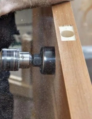 Imagen 2 de 2 de Kit Para Instalación De Cerradura 3pzas Con Brocas Kwb