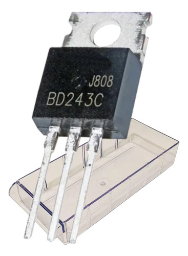 Transistor Bipolar Bd243c (4 Peças) Bd 243c D243 D243c 243c