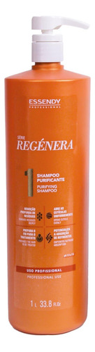  Shampoo Profissional Purificante Anti Resíduos 1lt Regénera