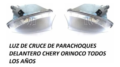 Luz De Cruce Parachoques Delantero Chery Orinoco