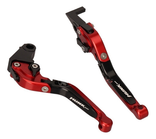 Palancas De Aluminio Plegable Para Hero Hunk 160r, Rojo