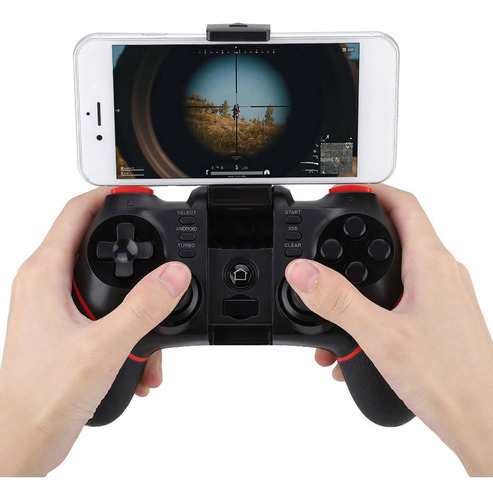 T6 Bluetooth Inalámbrico Teléfono Móvil Gamepad Controlador