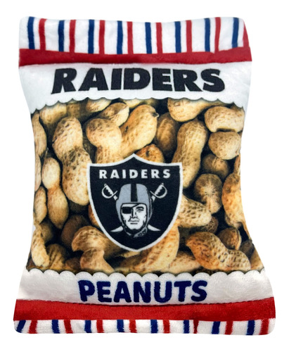 Pets First Nfl Las Vegas Raiders Crinkle Fine - Juguete Chi.