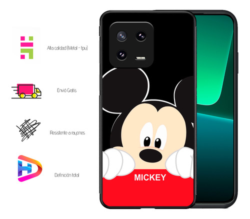 Funda + Extra Para Xiaomi, Poco (todos) Mikey Mouse Xiaomi 10c